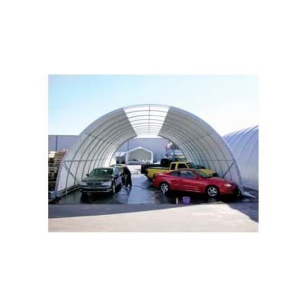 Freestanding Poly Building 20'W x 12'H x 40'L White, Clearspan, Mfr#: 107765W